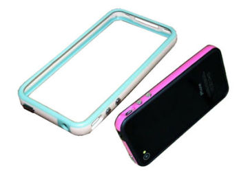 Blue ,  Green Apple Iphone Accessories Bumper Cases For Iphone4 Review