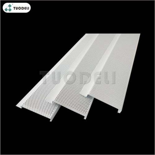 Decorative G-shaped Strip Ceiling Aluminum G-shaped Linear Ceiling System Factory