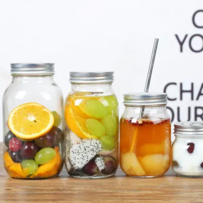 Round Glass Pickled Vegetables Jar: A Stylish Food Storage Container