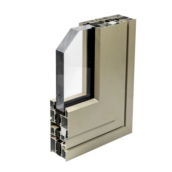 Aluminium Window Frames with Diverse Surface Treatments