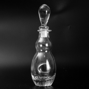 High-Quality Factory Wholesale Modern Glass Perfume Bottle with Large Capacity and Lid