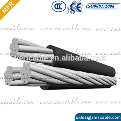 XLPE Insulated Overhead ABC Cable(Service Drop Cable) abc cable accessories