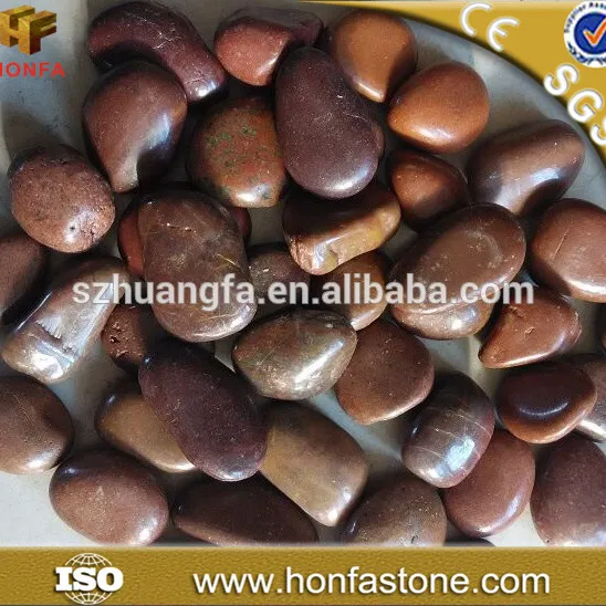 Paving Pebble Red Color River Pebble 5mm-120mm