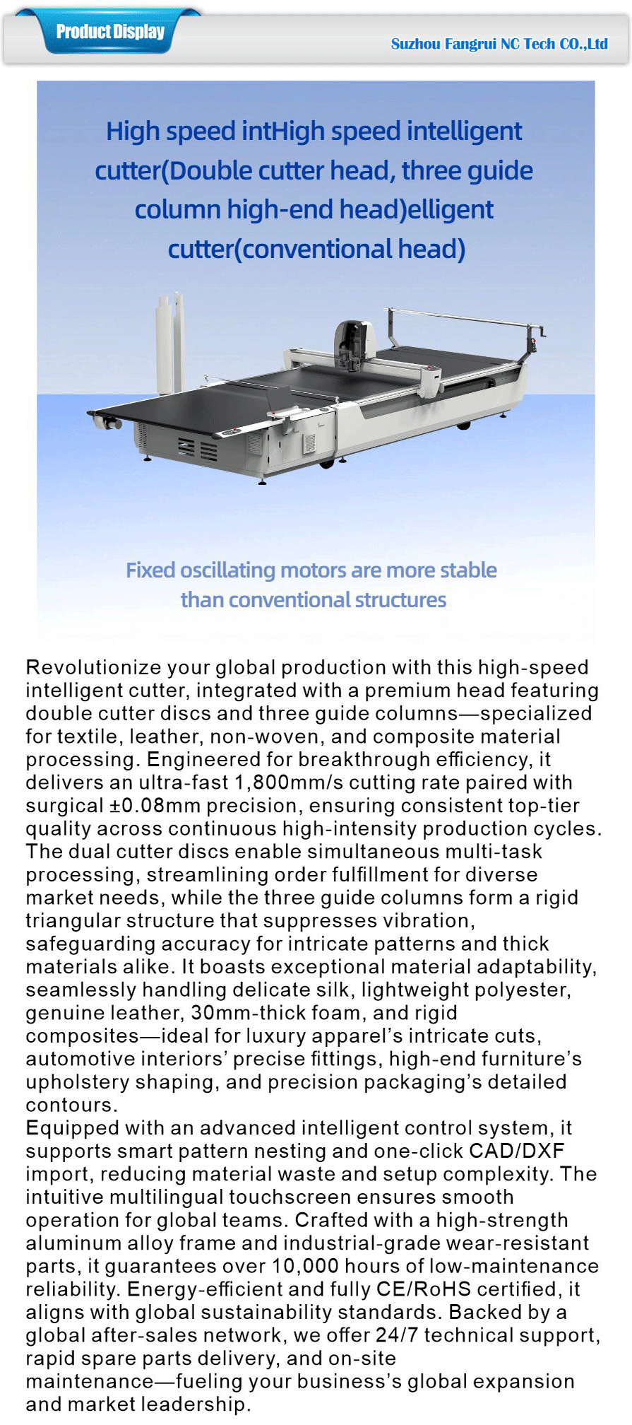 High-speed Cutting Machine -xiangqing1-FR032