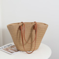 Wholesale Large Straw Woven Tote Bag Beach Bag