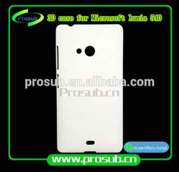 3d sublimation diy blank cell phone case cover skin for SFP- Microsoft lumia 540