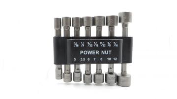 Metric socket wrench screw 1/4 driver set