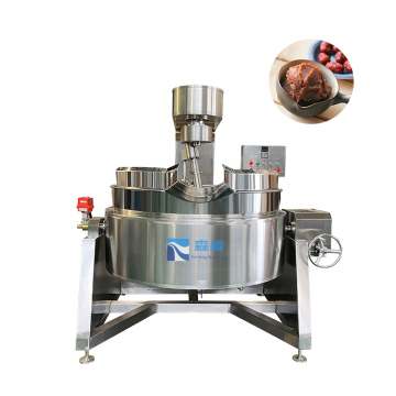 Fully Automatic Electric Tilting Bean Paste Cooking Pot Machine