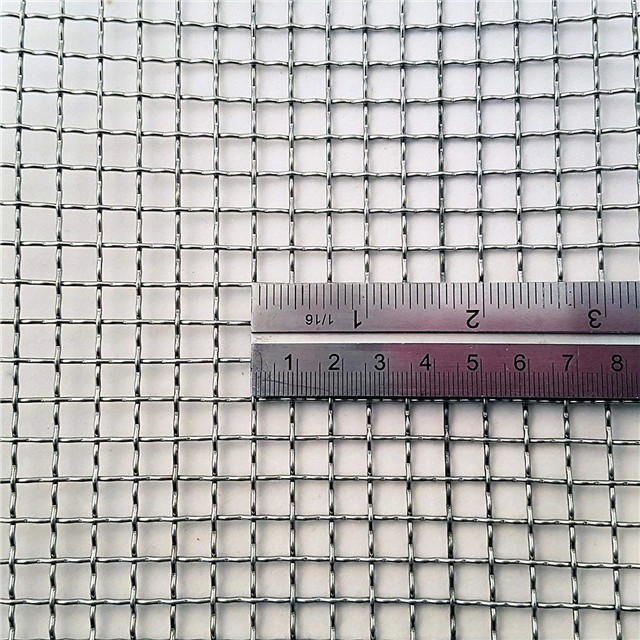 stainless steel crimped woven wire mesh