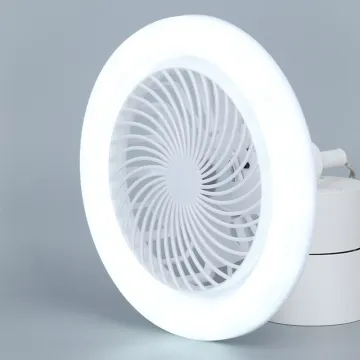 Hot Sale LED Lamp Fan E27 Three Color 6000K for Bedroom Living Room