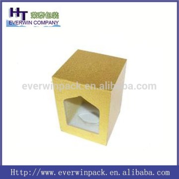 2015 new fashion delicate perfume box covered with especial paper