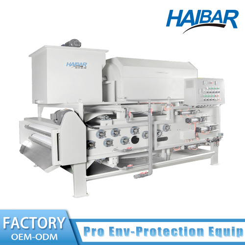 Belt Press Sludge Thickening and Dewatering SystemHTB-750