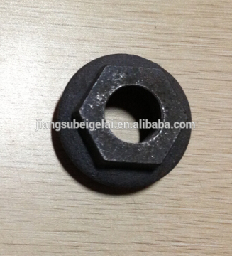 cast iron radiator accessories end cap heater kits with hole 3/4" BSP