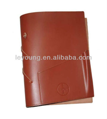 Embossed Handmade genuine leather journal diary daily diary