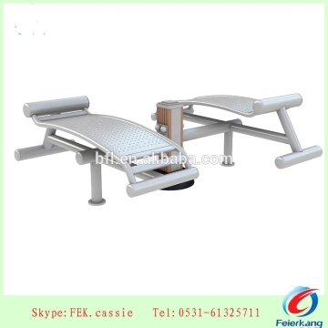 outdoor wooden fitness equipment