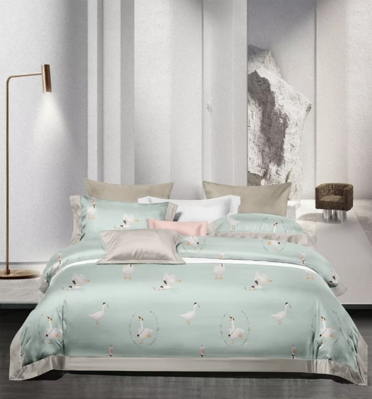 Custom 100% Modal Bedding Set: Silky 4pcs Comforter Set for Luxury Bedding