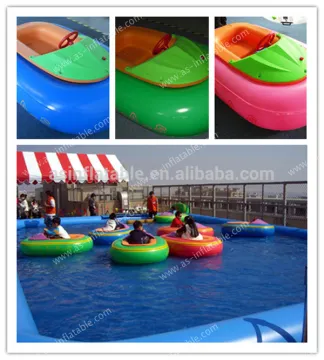 High Quality Animal Inflatable Electric Water Bumper Boat for Sale