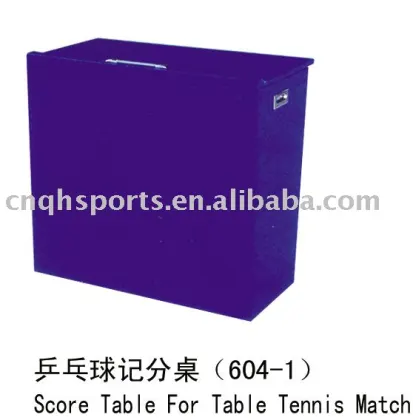 Score Table For Table Tennis Match