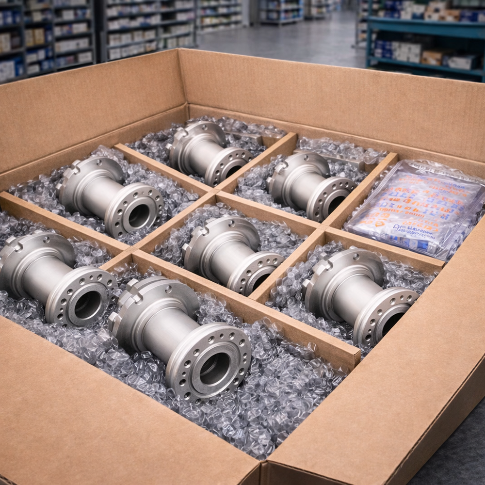 Machining flanged hub