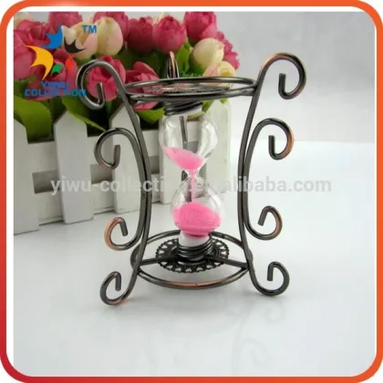 Sand Timer Hourglass/Glass Sand Timer Hourglass/Metal Sand Timer Hourglass