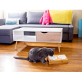 Elevated Bamboo Pet Table with Duo Bowls