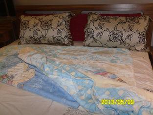 Flower Printing Fleece Microfiber Blanket Comfortable With