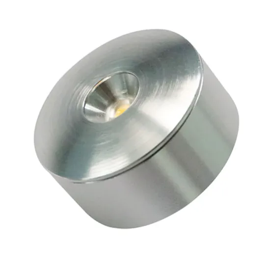 12V 3W Wall Mounted Mini LED Round Puck Light for Cabinets