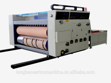 High speed die cutter and creaser machine