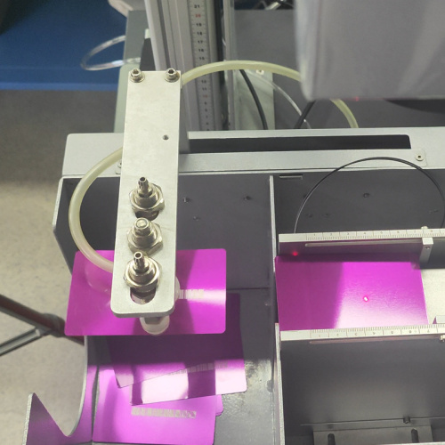 Máquina de marcação a laser de fibra de fibra automática automática