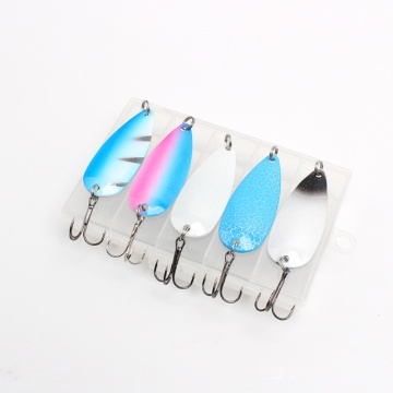 Verschiedene Größe Sea Horsemouth Metal Spinner Köder Forellen Hartfischen Köder Kit für Bass - Fabrik OEM ODM