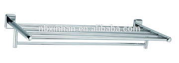 New elegant bathroom chrome plating accesories towel rack with one tier
