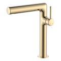 Brass Chrome Tall Deck Mount Basin Mixer