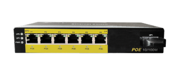 Nicht verwalteter 4-Port-Fast-Ethernet-POE-Switch