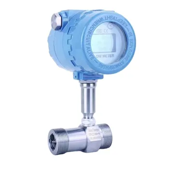 Low Cost Liquid Flow Meter: Turbine Flow Meter with Flange/Thread Water Flow Meter