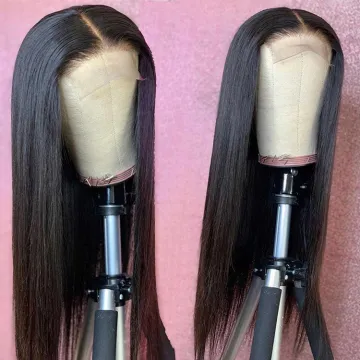 Mink Brazilian Hair Closure Wig With Baby Hair 4X4 5X5 6X6 Closure Human Hair Wigs Hd Closure Wig