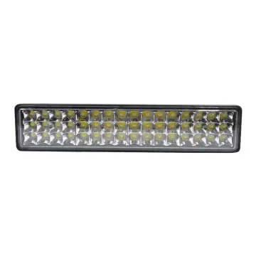 144W LED Strip Lights: Popular Product - SUV Spotlights, Three Rows of White Flashing Net Lights for Truck
