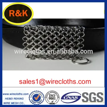 Chain Link Cast Iron Pan Cleaner