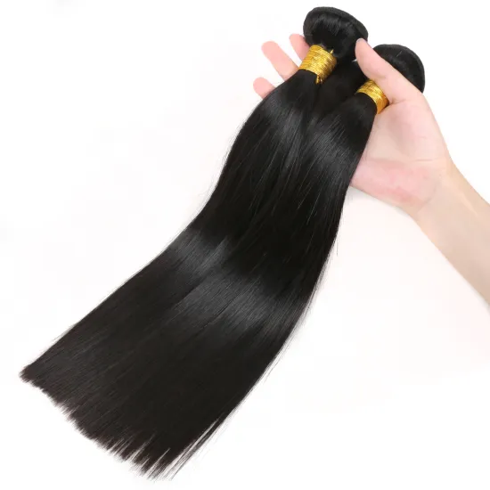 Remy Hair Xuchang Beautyhair 7A Brazilian Virgin Hair Straight 3pcs Unprocessed Brazilian Straight Hair Weave Bundles