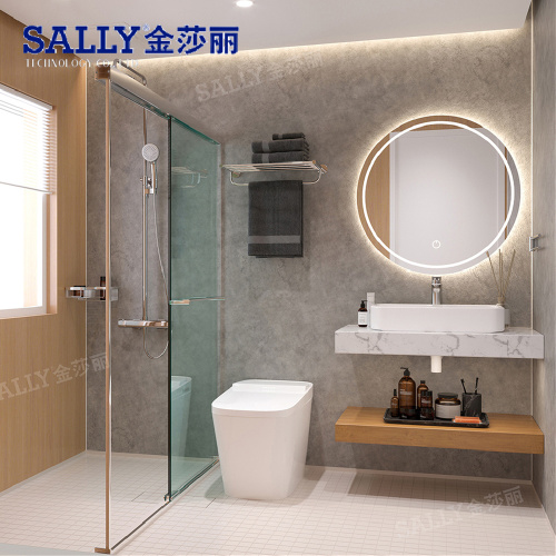 SALLY Fertighaus Duschraum Benutzerdefinierte modulare Badezimmer Pods