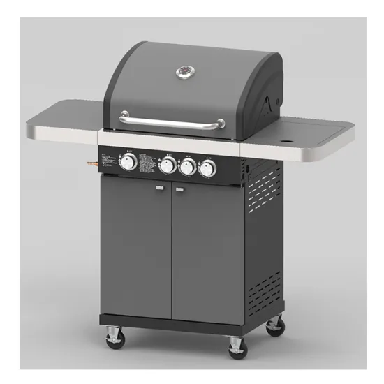 600x420mm Cooking Area High Pressure Protection Device Powder Coated Bbq Gas Grill