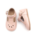 China Pink Girls Baby Mary Jane T Strap Shoes Manufactory