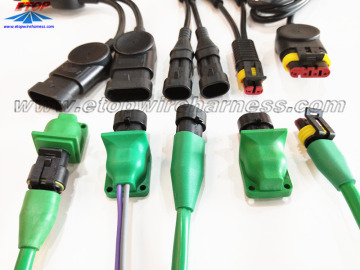 Overmolded superseal 1.5 waterproof connectors