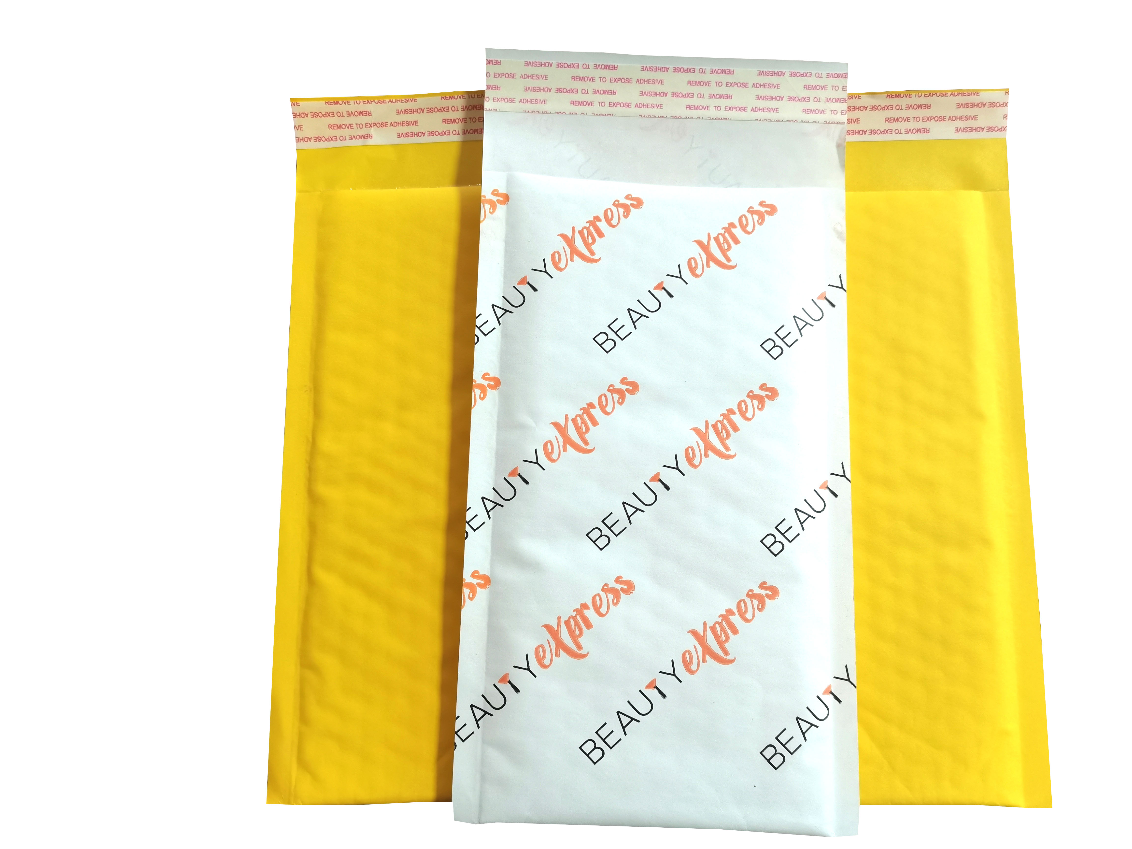 Kraft bubble mailers