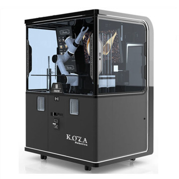 KOZA Smart Commercial Unmanned Coffee and Milk Tea Vending Machine Robot