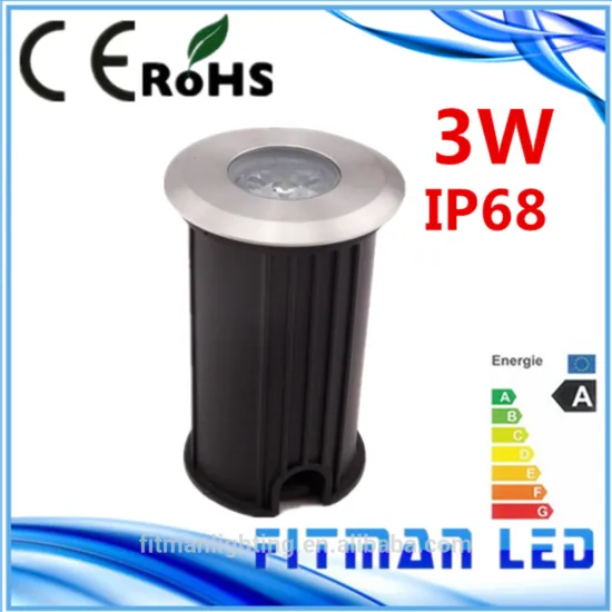High quality 3W LED outdoor underground light inground light