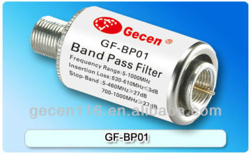 Gecen New and best-selling band pass CATV system filter Model GF-BP01