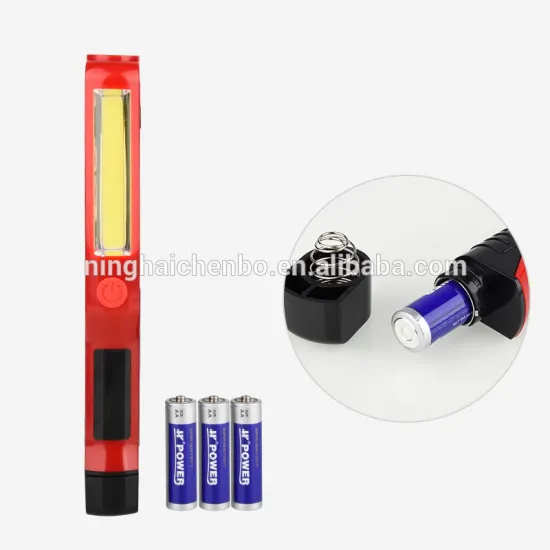 3W Car Emergency Pen Light COB Super Bright Working Lamp with Clip