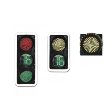 LED Kreis Fußgängerampel mit Timer