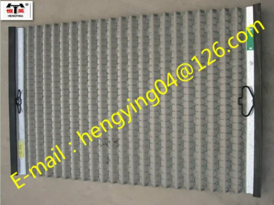 2016 high quality FLC500 hook strip falt screens / shale shaker screen