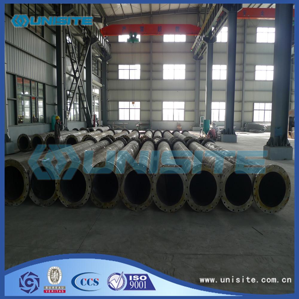 Floating steel dredging pipelines